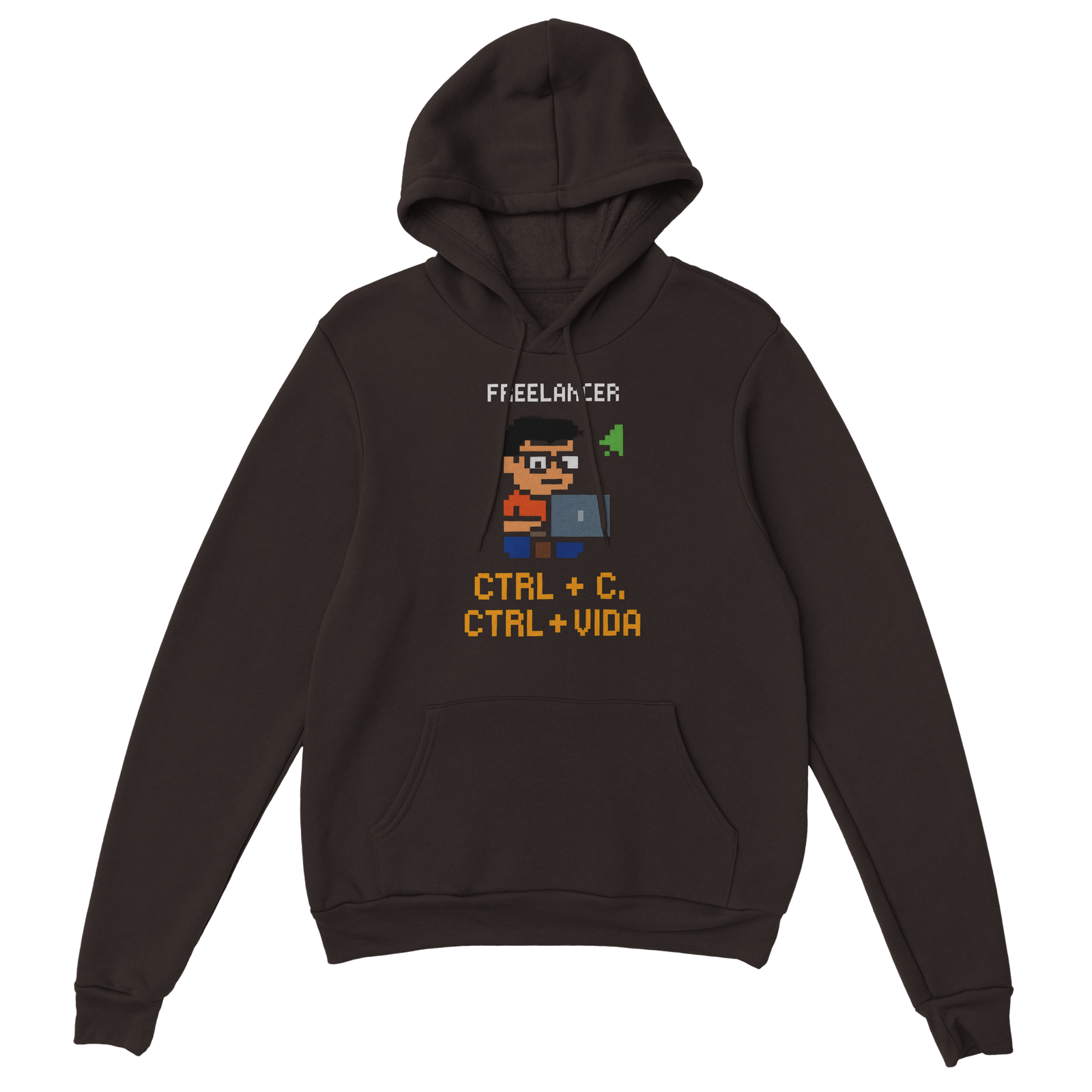 Moletom Unissex Clássico com Capuz | Freelancer Pixel Art - Imagem 7