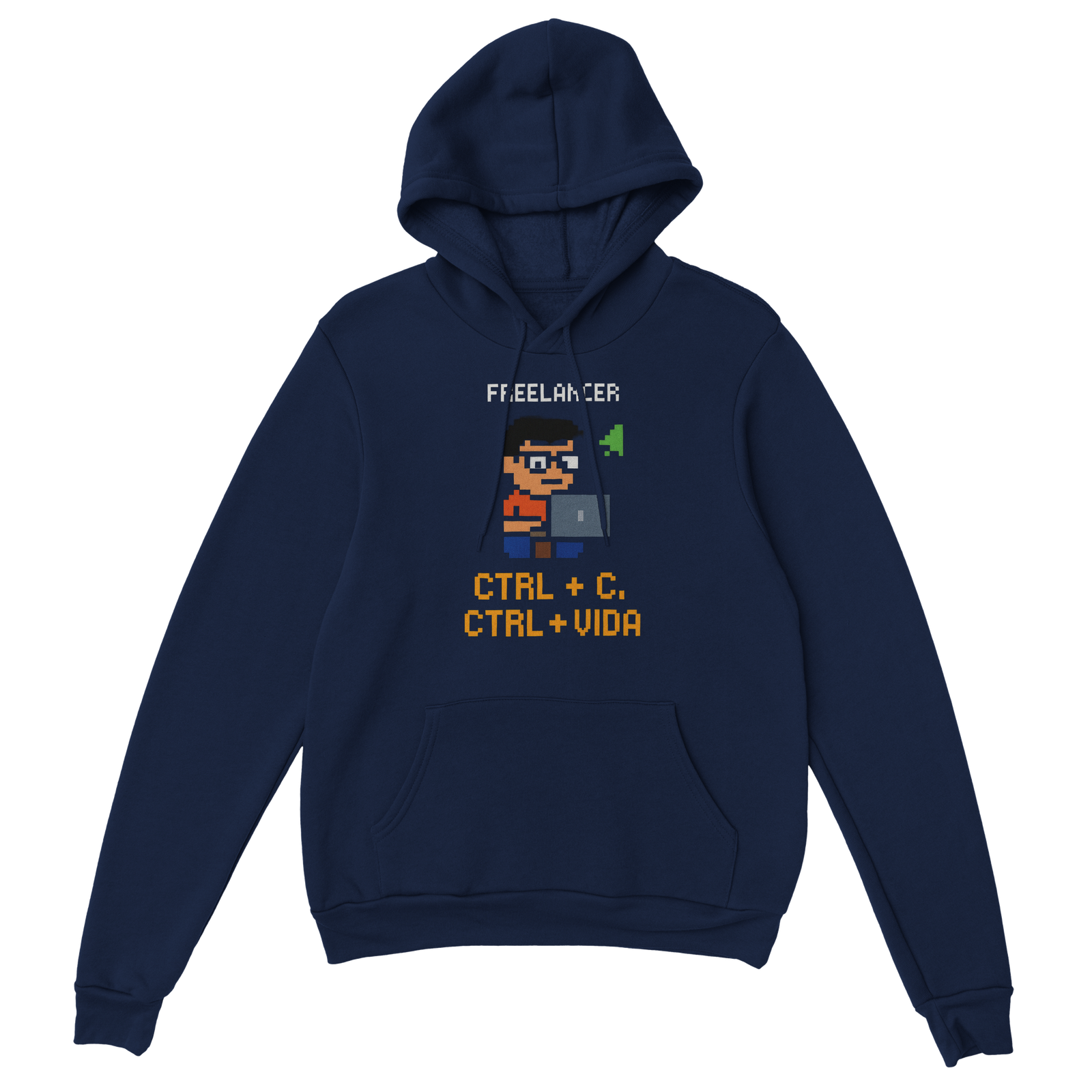 Moletom Unissex Clássico com Capuz | Freelancer Pixel Art - Imagem 6