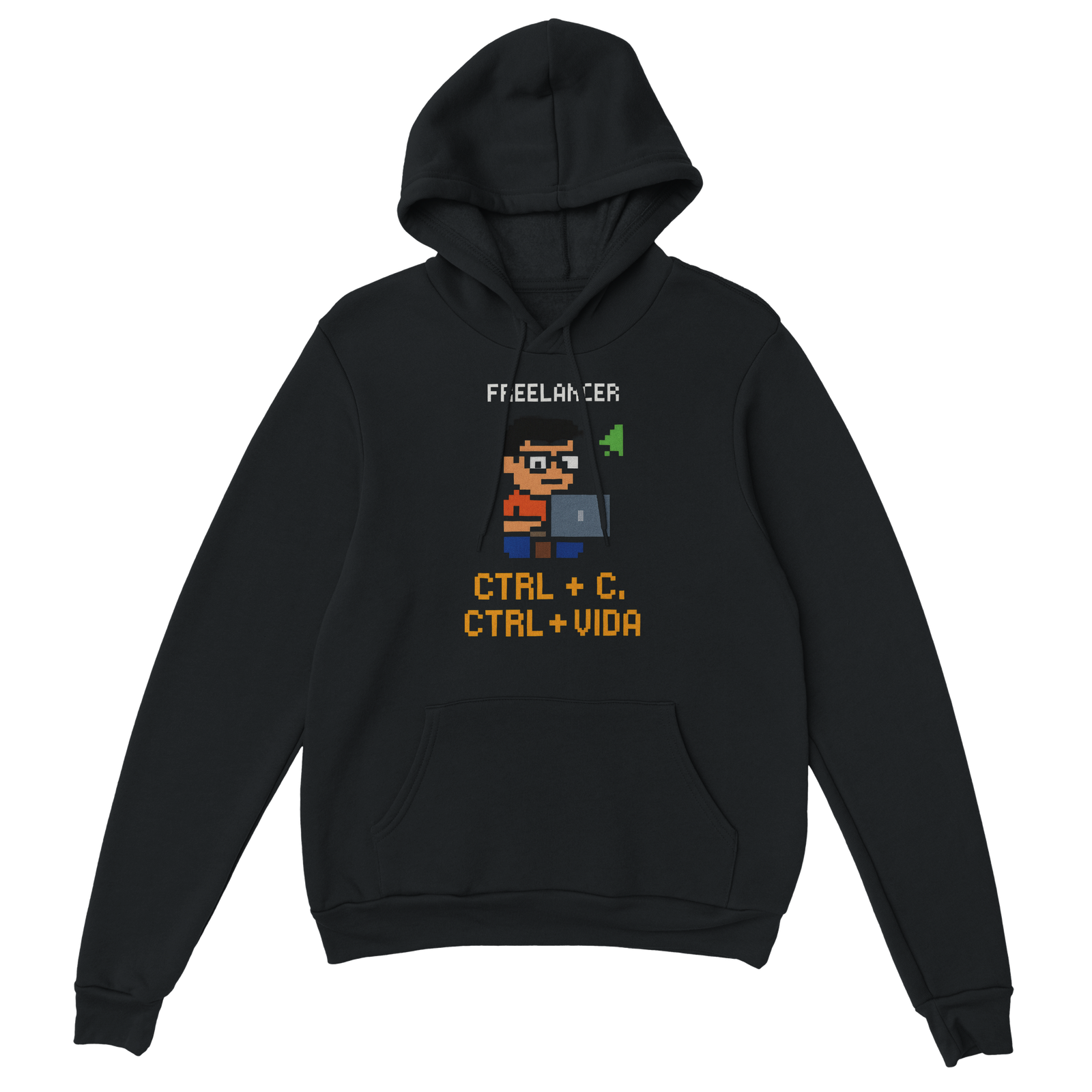 Moletom Unissex Clássico com Capuz | Freelancer Pixel Art - Imagem 8